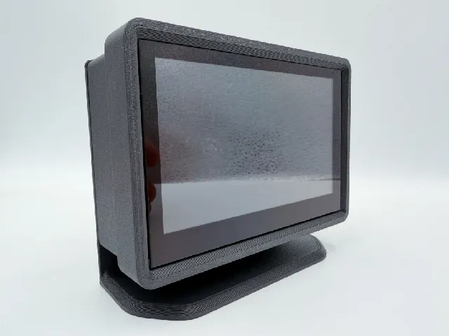 Case For Pi 4 & Waveshare 4.3 Inch DSI LCD