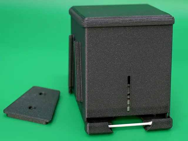 Improved Cotton Swab dispenser / Verbesserter Wattestäbchen-Spender