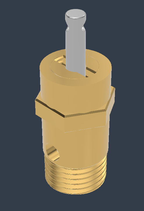 Safety Valve BSP 1/4" (Prototype)