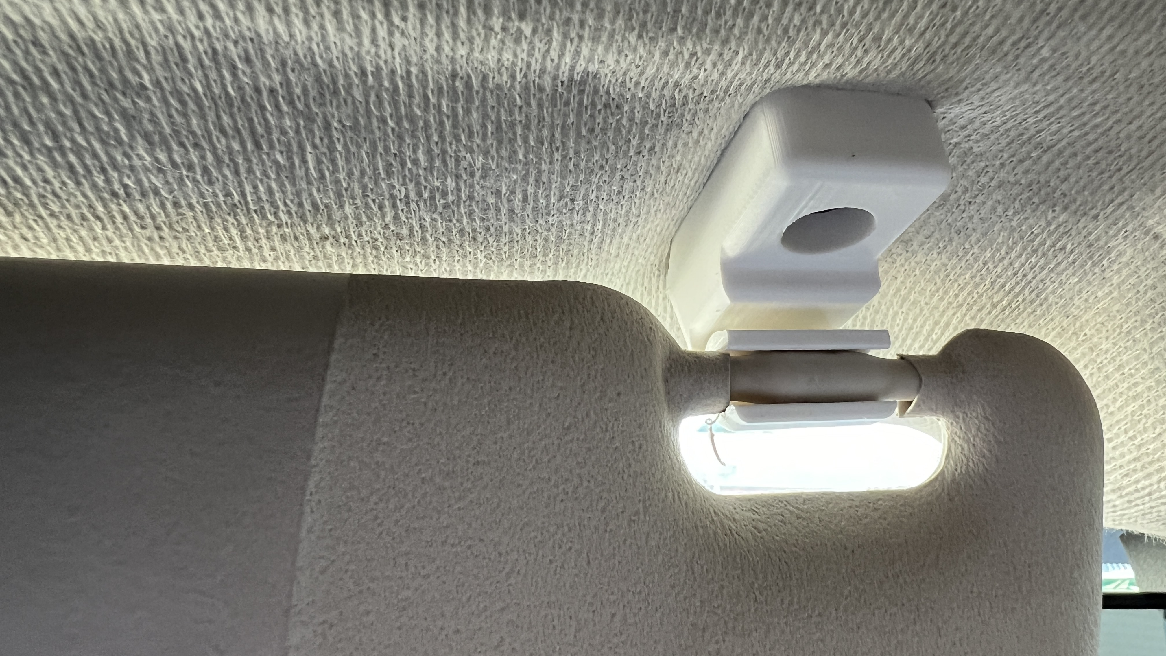Fiat Punto - Sun visor clip