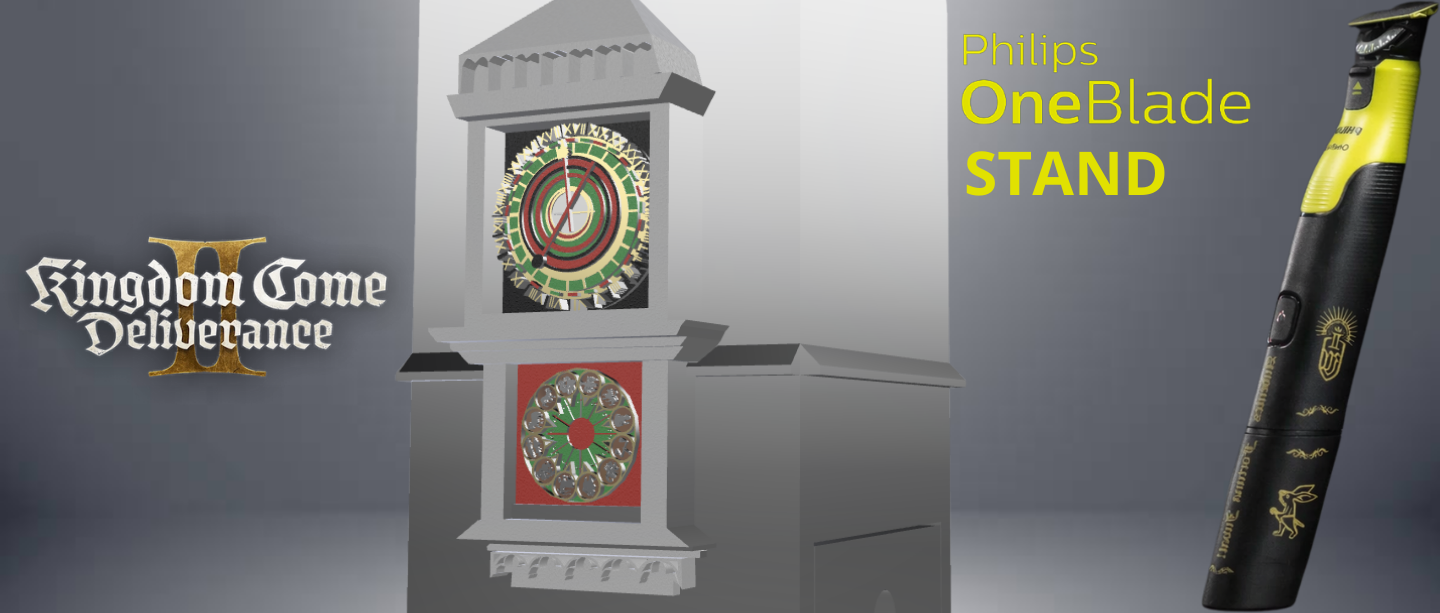 KCD2 astronomical clock OneBlade stand
