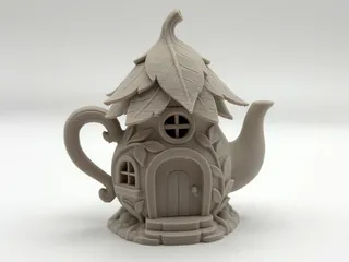Teapot Fairy House