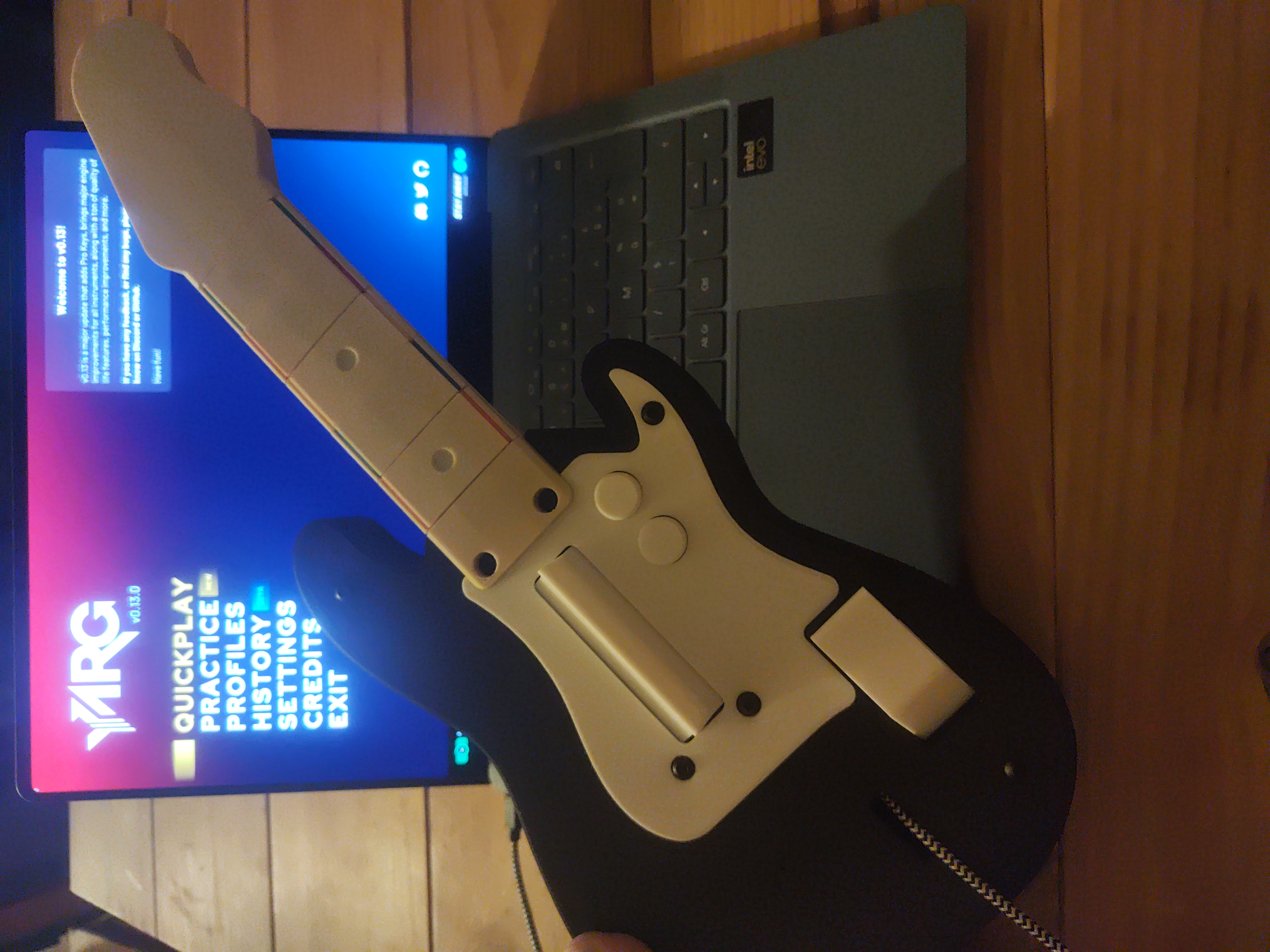Mini Stratocaster Guitar Hero Controller
