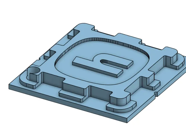 Hack Club CPU Keychain