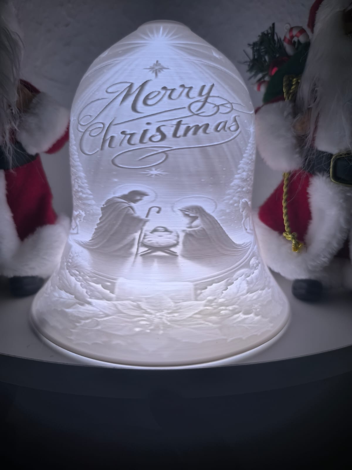 Lithophane Merry_Christmas 1