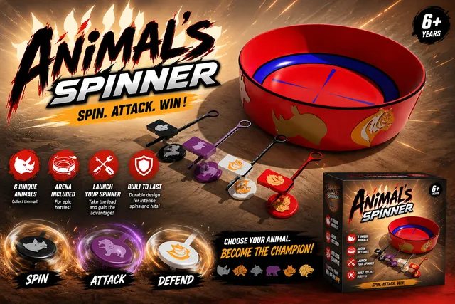 Animal's spinner