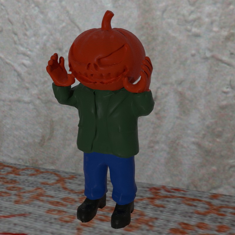 Pumpkin Business Man nosupport easyprint