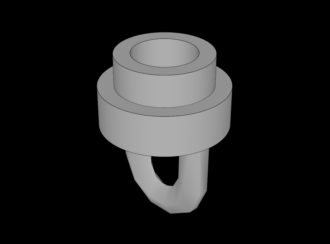Lego Compatible (25375k01.dat) Tassel Support