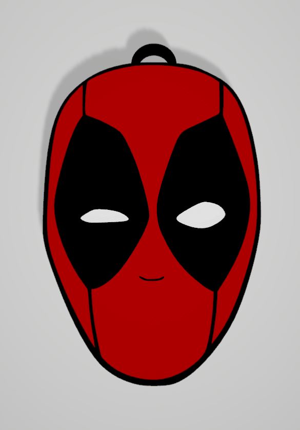 Deadpool Keychain