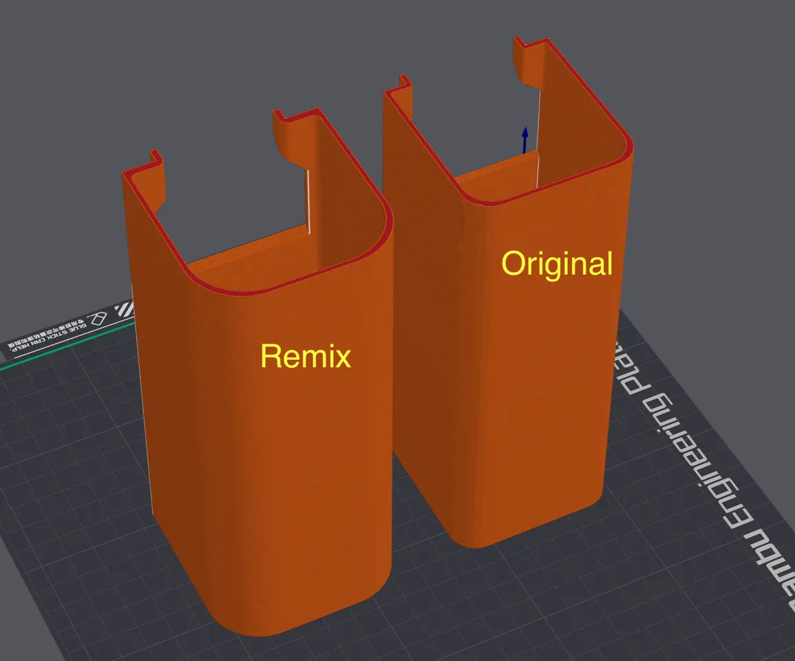 Bambu Lab Simple Poop Catcher For P1P/P1S/X1C by kaji | Download
