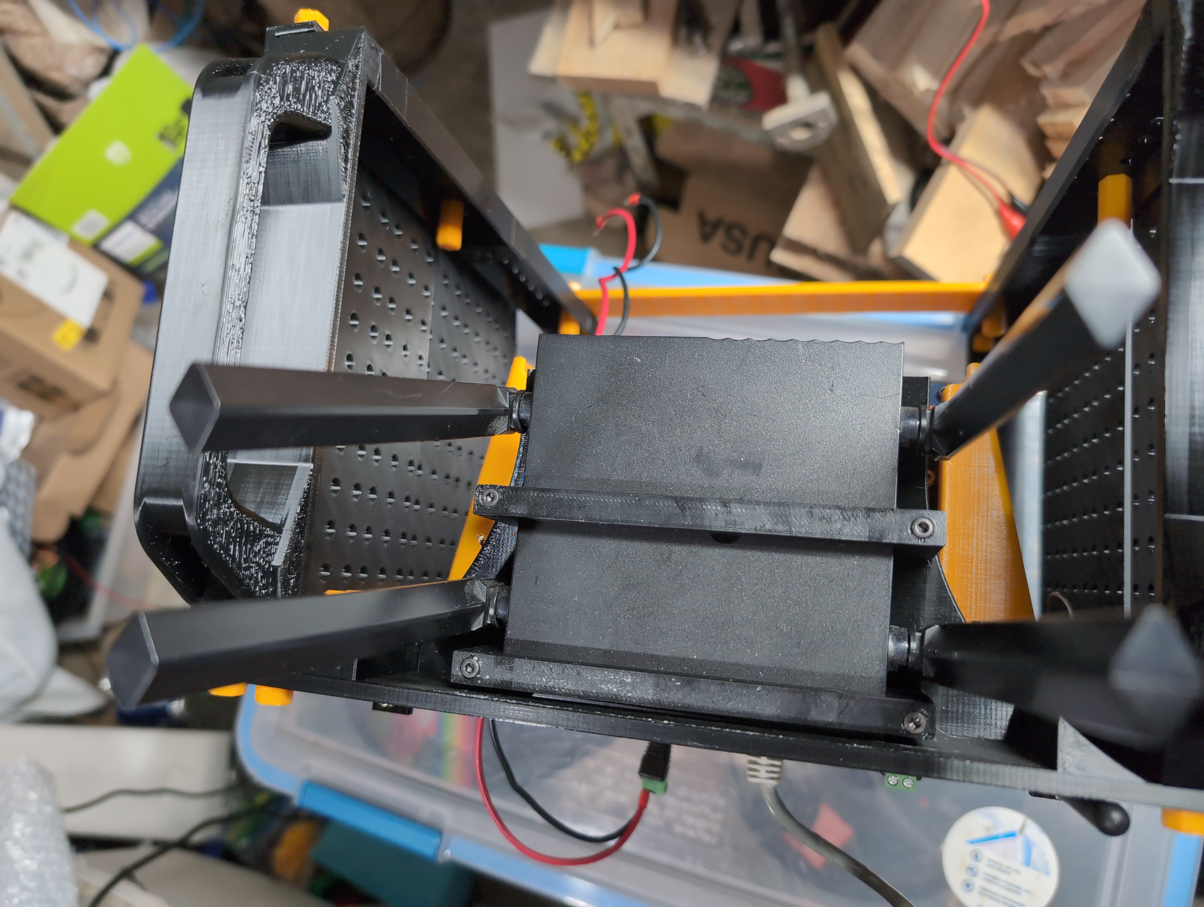 10Inch server rack tp link router — miniatura 2