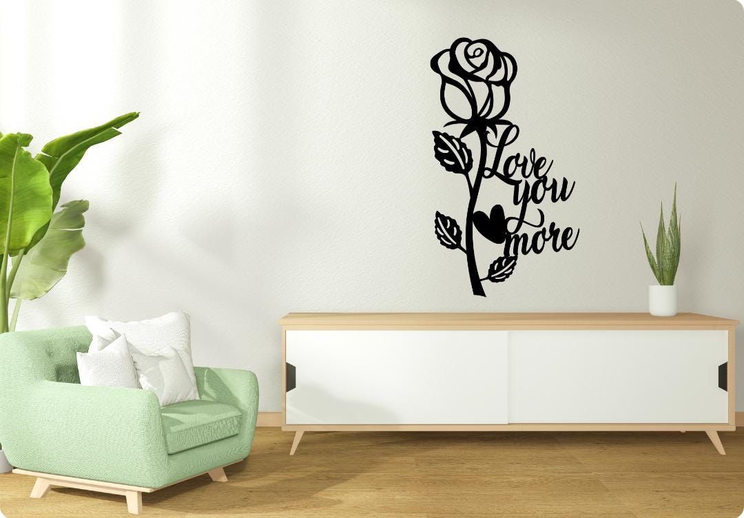 WallArt Flower Love