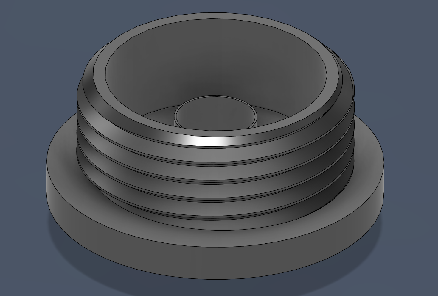Pneumatic Button Base For Can Crusher