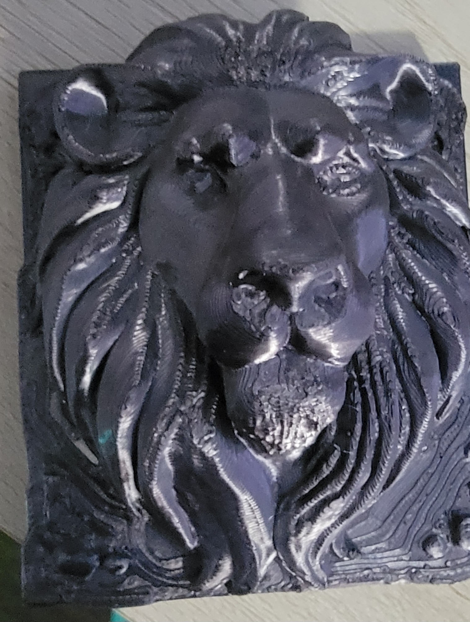 Lion Carving