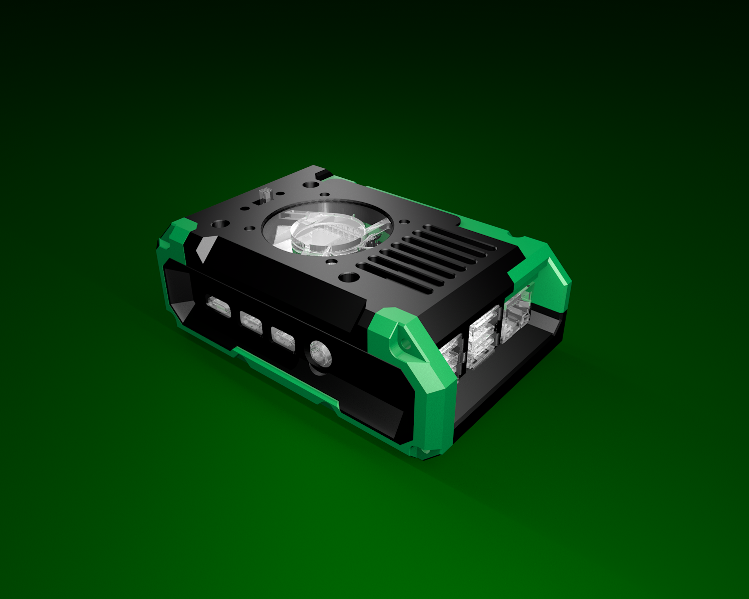 Raspberry Pi 4 Case (REMIXED)