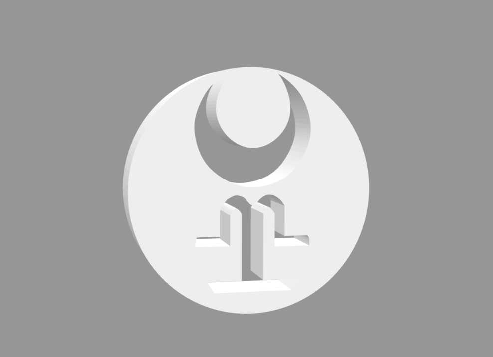 The Golden Horde Mongol Flag Emblem
