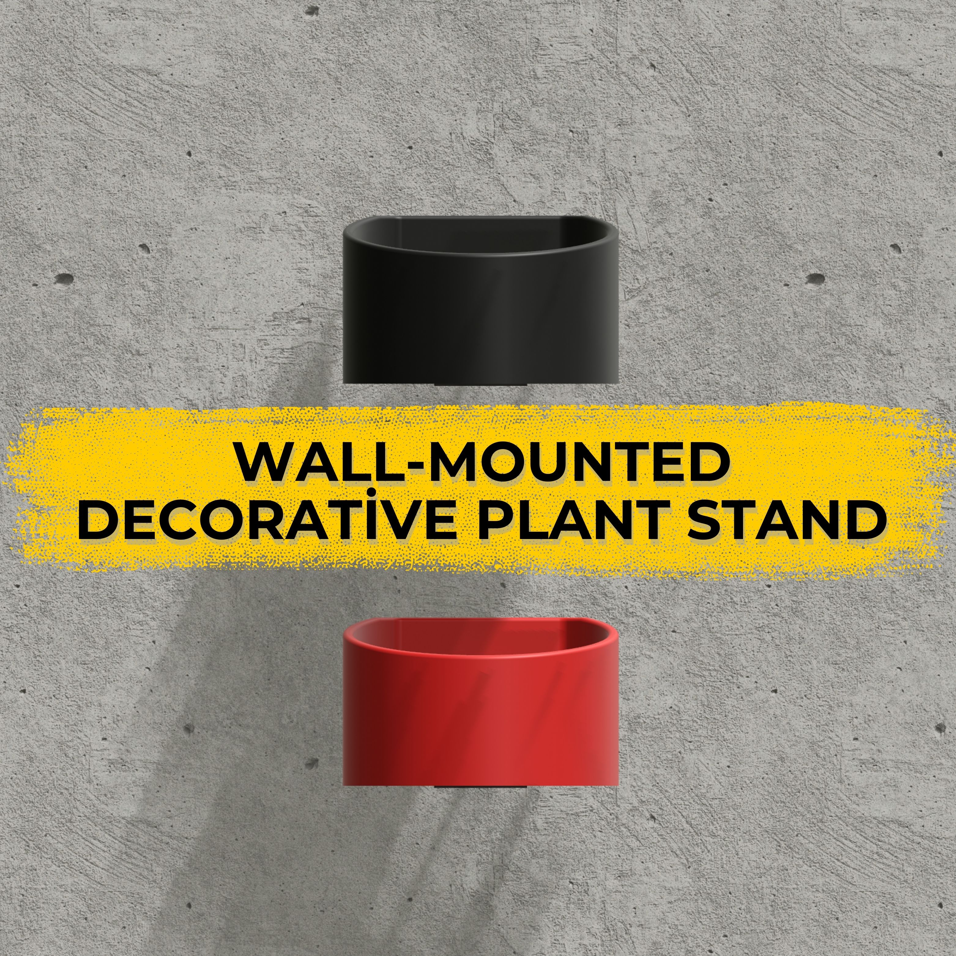 Wall-Mounted Decorative Plant Stand