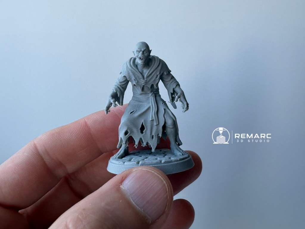 Vampire Spawn Miniature | Zombie for Fantasy RPGs | 3D Printable Tabletop Model