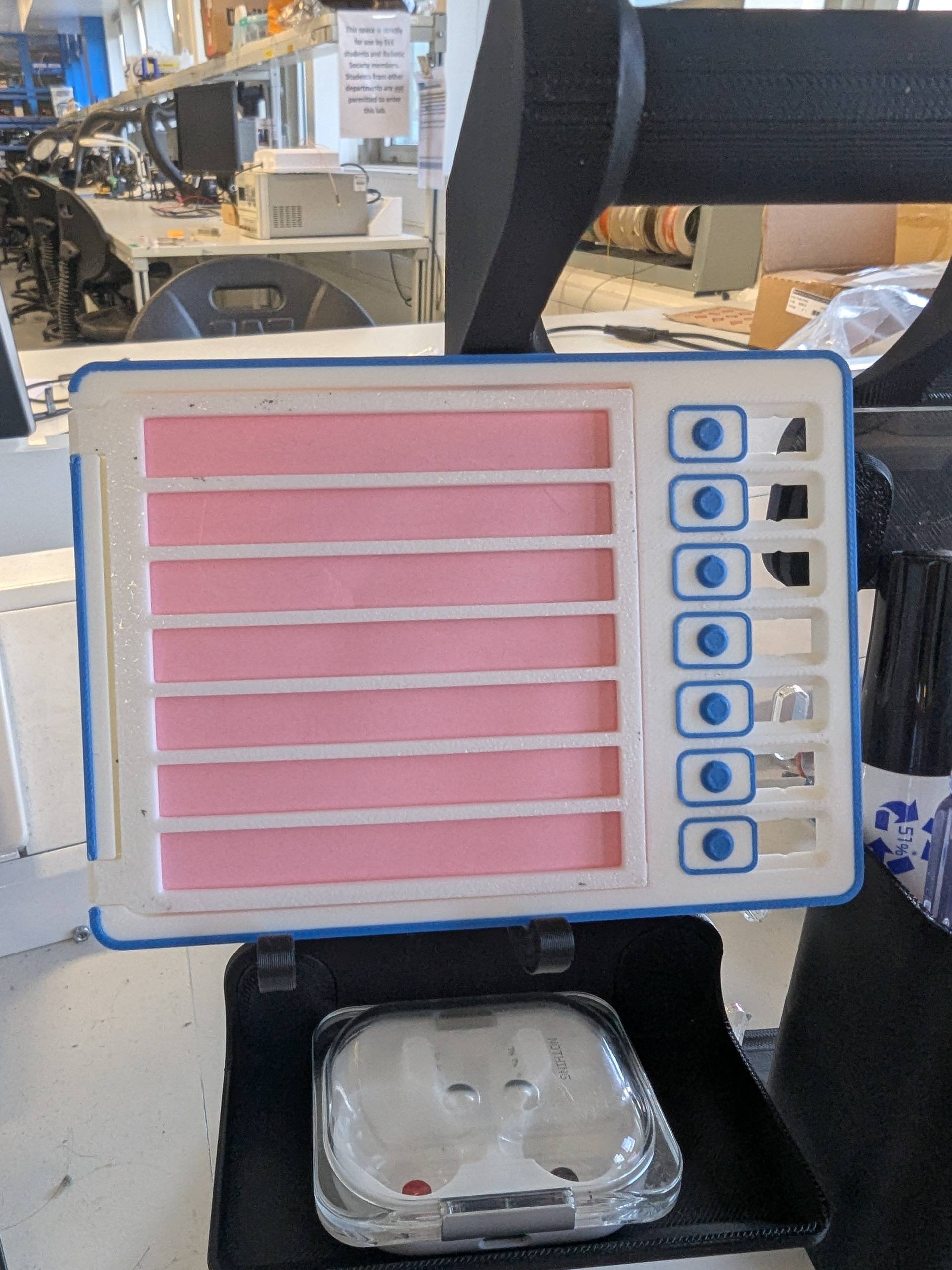 Print in place checklist for Post-it notes