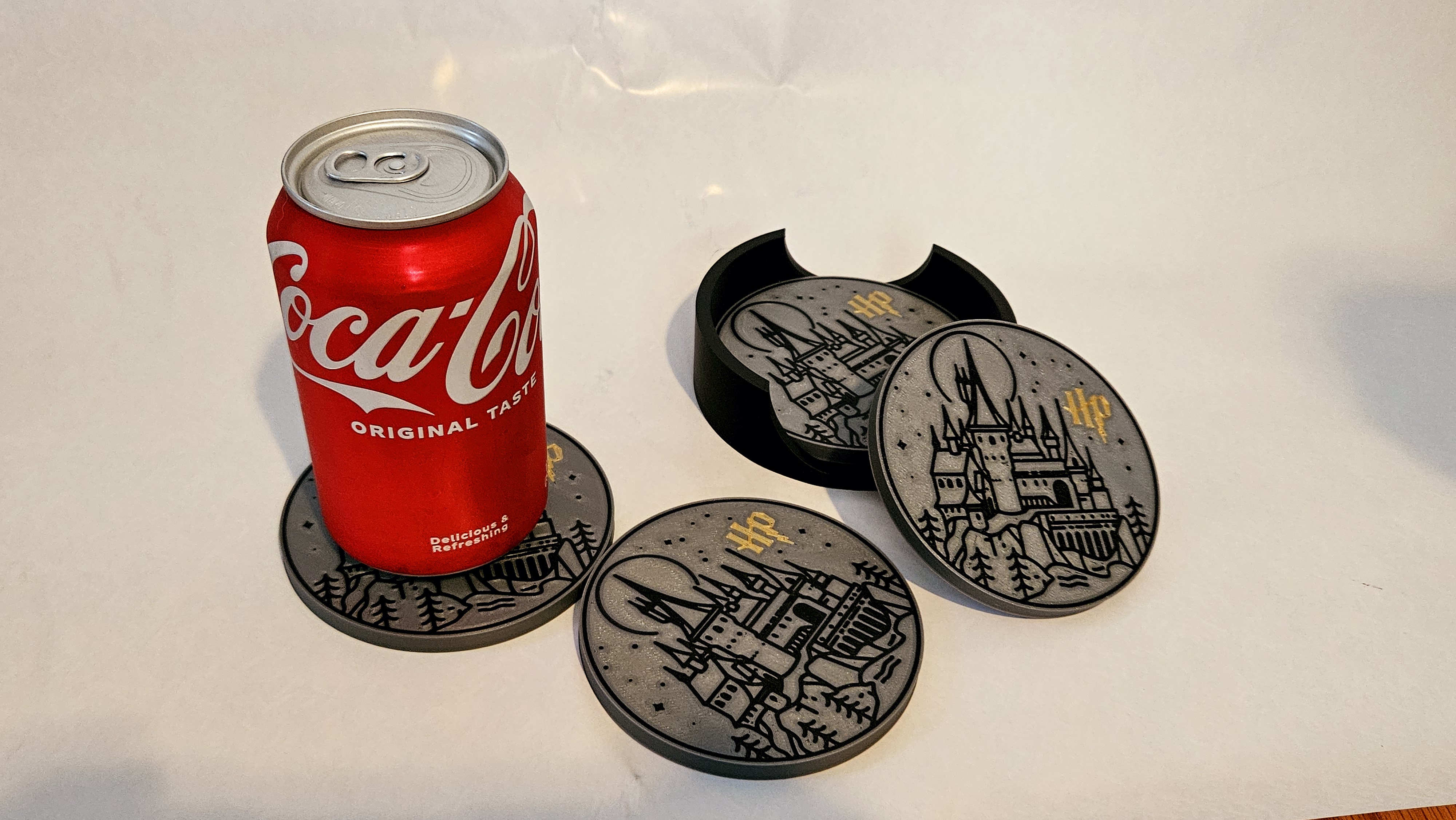 Harry Potter Hogwarts Coaster Set