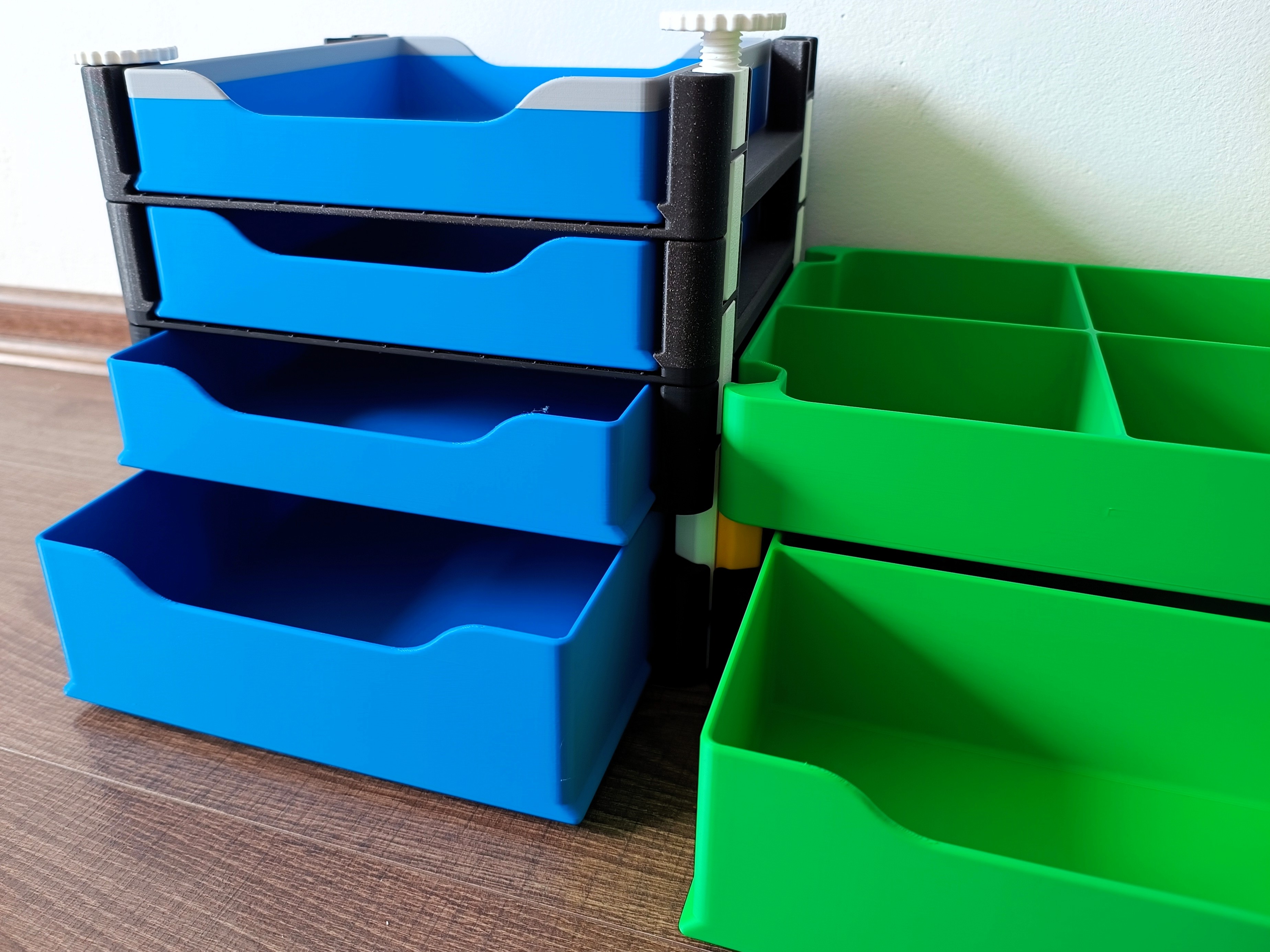 Miniatura 6 do modelo 3D Versatile Stackable Storage Box System (new dimensions)