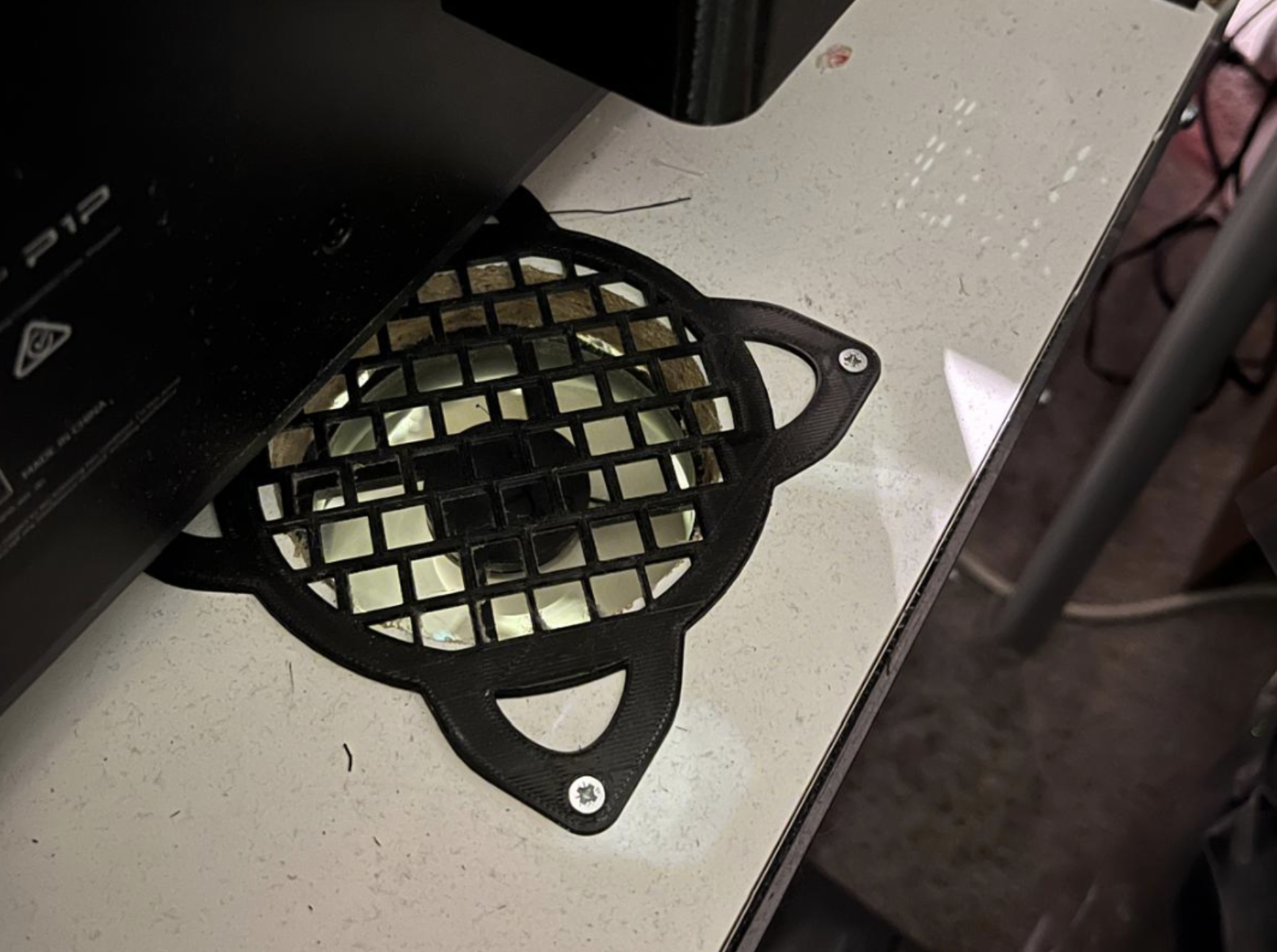 Protection cover for 8080 fan