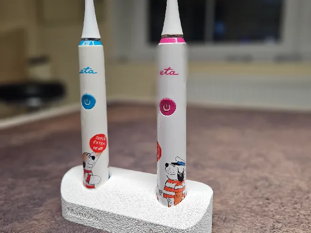 Double Electric toothbrush stand (ETA for kids)