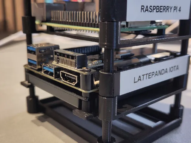Stack mount for LattePanda IOTA