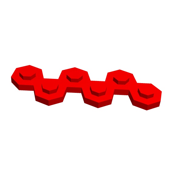 43 Piece STEM Brix Set (hexabricks) — miniatura 39