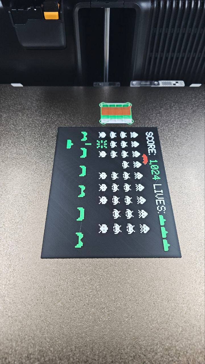 Space Invaders Wall Art — miniatura 3