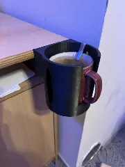 Under table cup holder