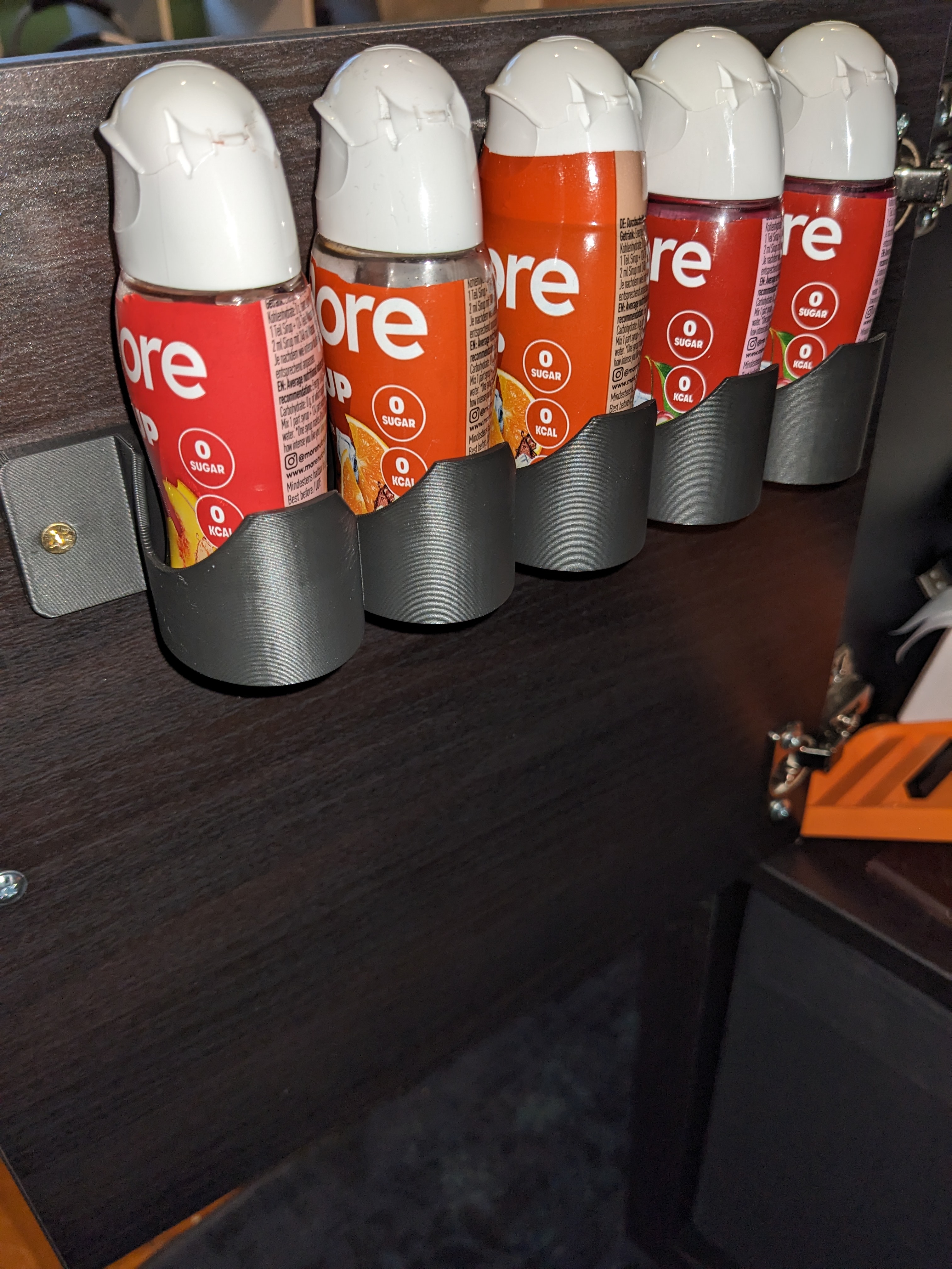More Zerup Sirup Flaschen Aufbewahrung/Organiser Wallmount Remix