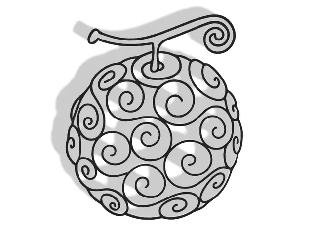 One Piece Devil Fruit Decor