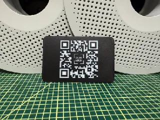 Makerword card (QR-code) by Pascal | Download free STL model