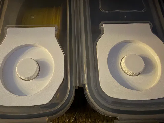 Filament Dry Box Lid with PC4 Cap Stackable Remix