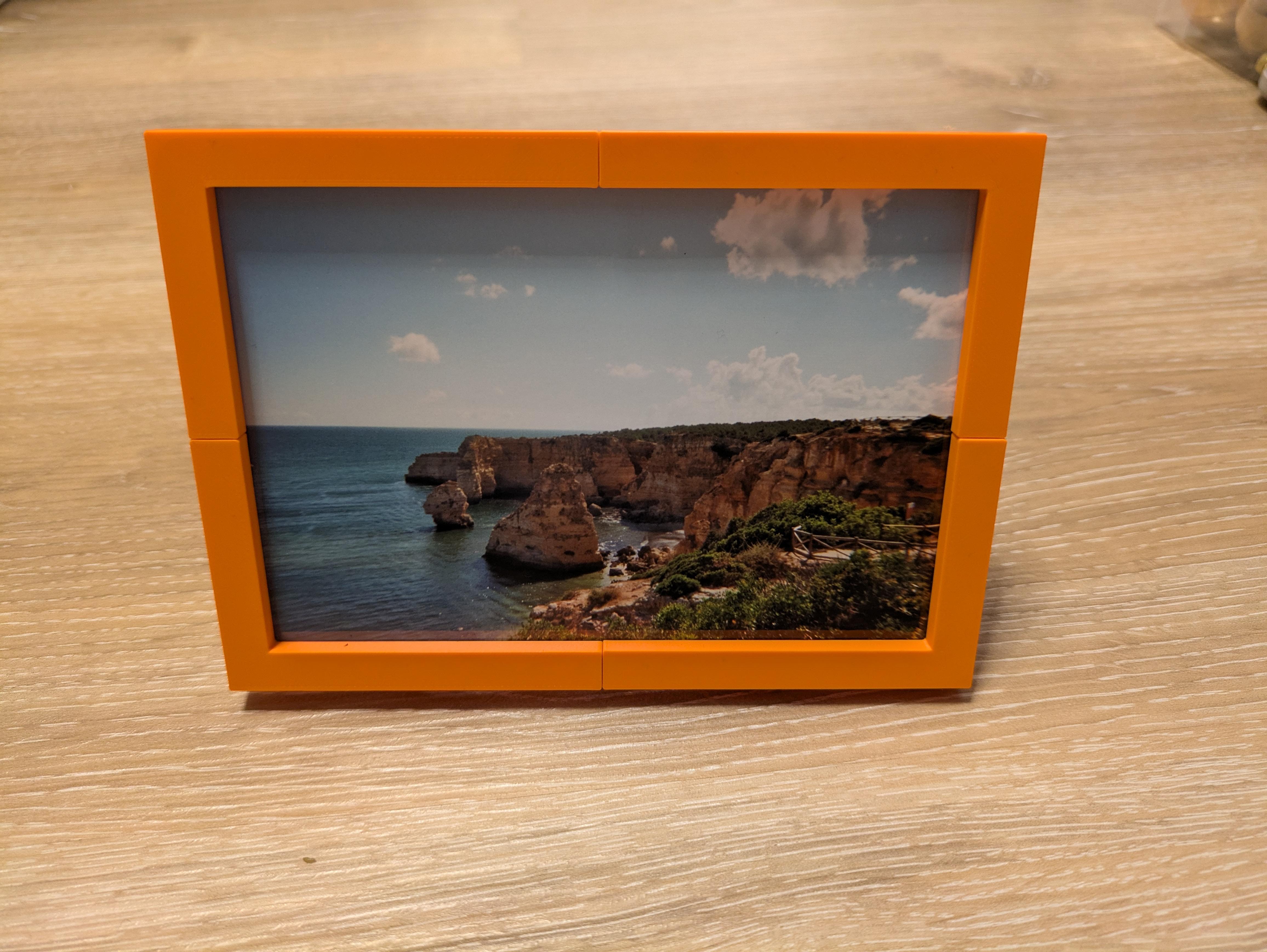 parametric modular picture frame (openscad)