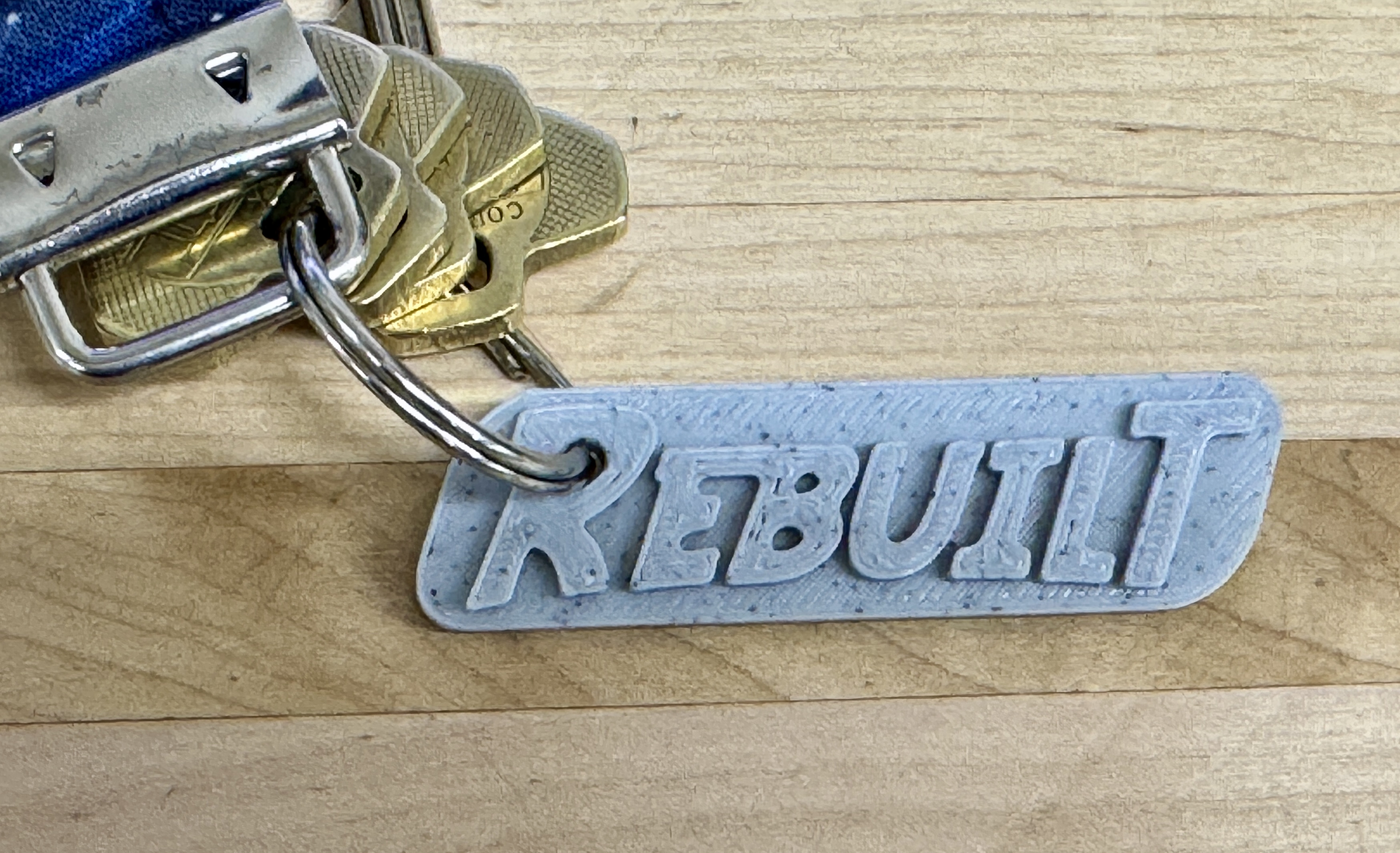 FRC Rebuilt Season Keychain