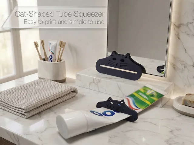 Cat Toothpaste Squeezer