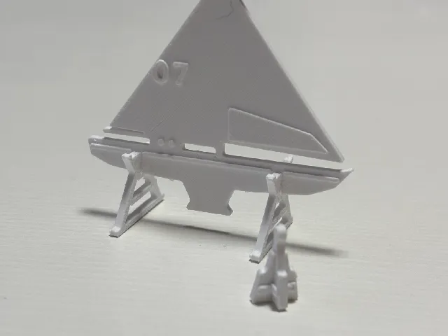 Sailboat - Kit Card (2 Colours, Slot-Together, No Glue)