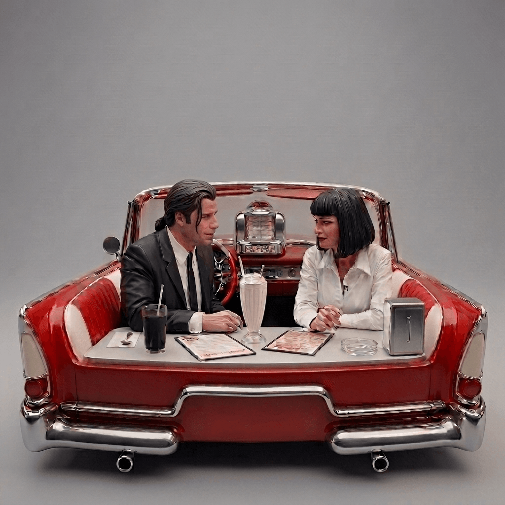 Pulp Fiction - The $5 Milkshake - 1994