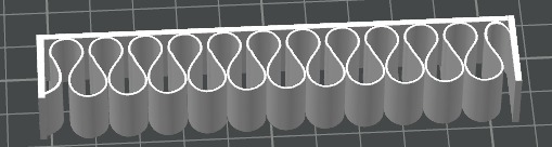 Organizador de cables para pared