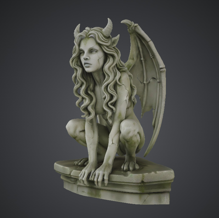 Gargoyle statue — miniatura 7