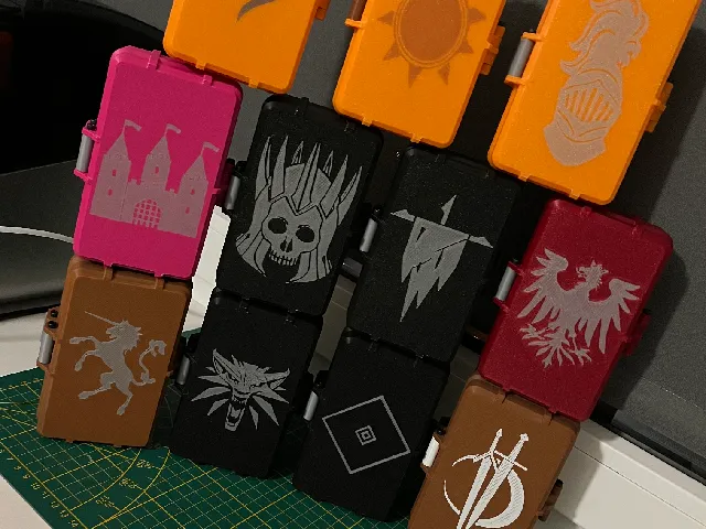 Rugged Gwent Custom Card Boxes - Horizontal Version
