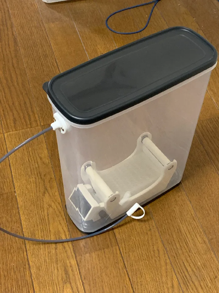 フィラメント防湿ケース（イノマタ化学乾物ストッカー6.0Lベース） by