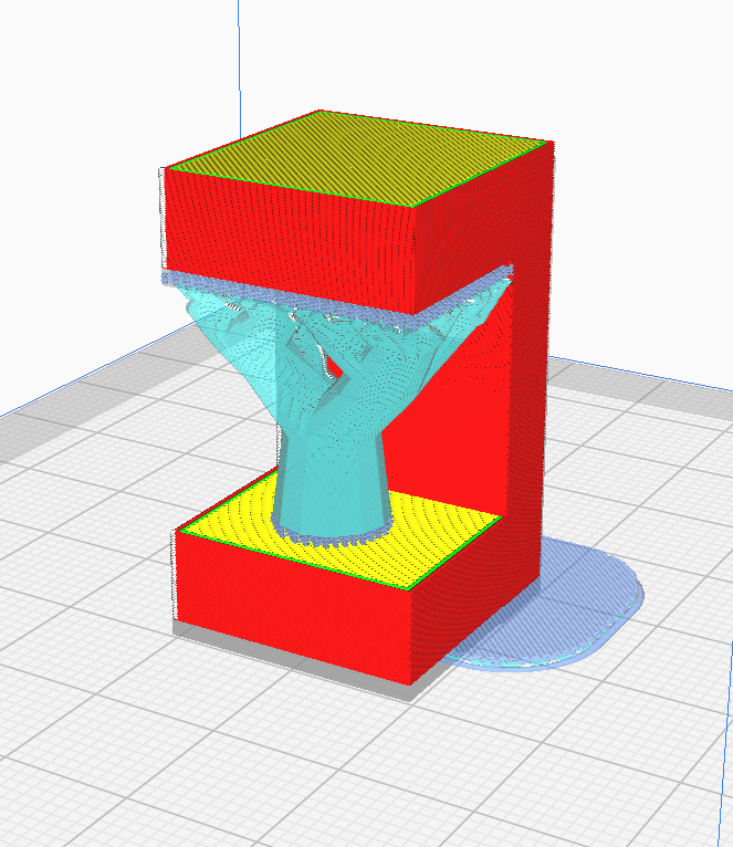 No-Copyright Support test for your 3d printer.