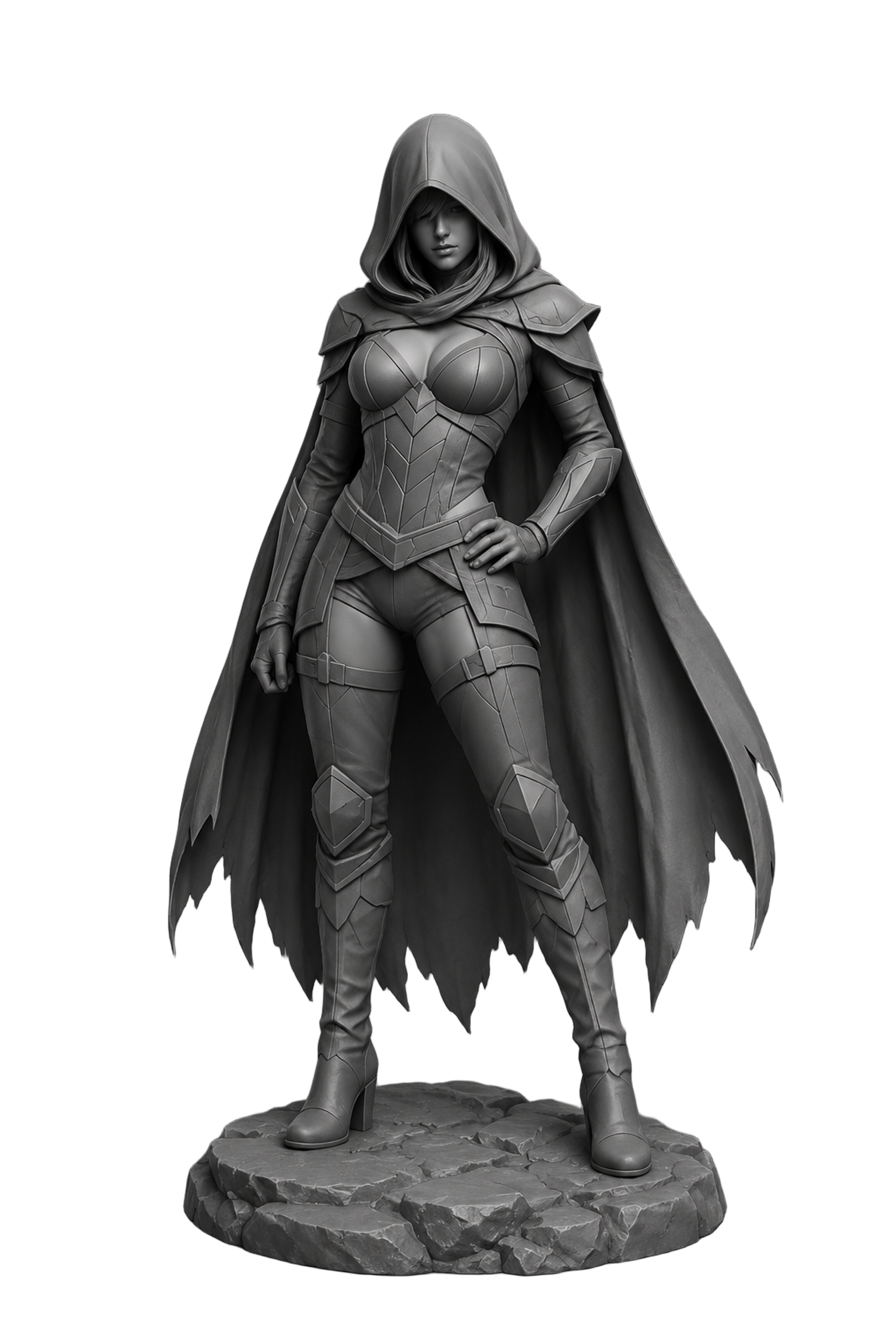 Shadow Huntress Statue
