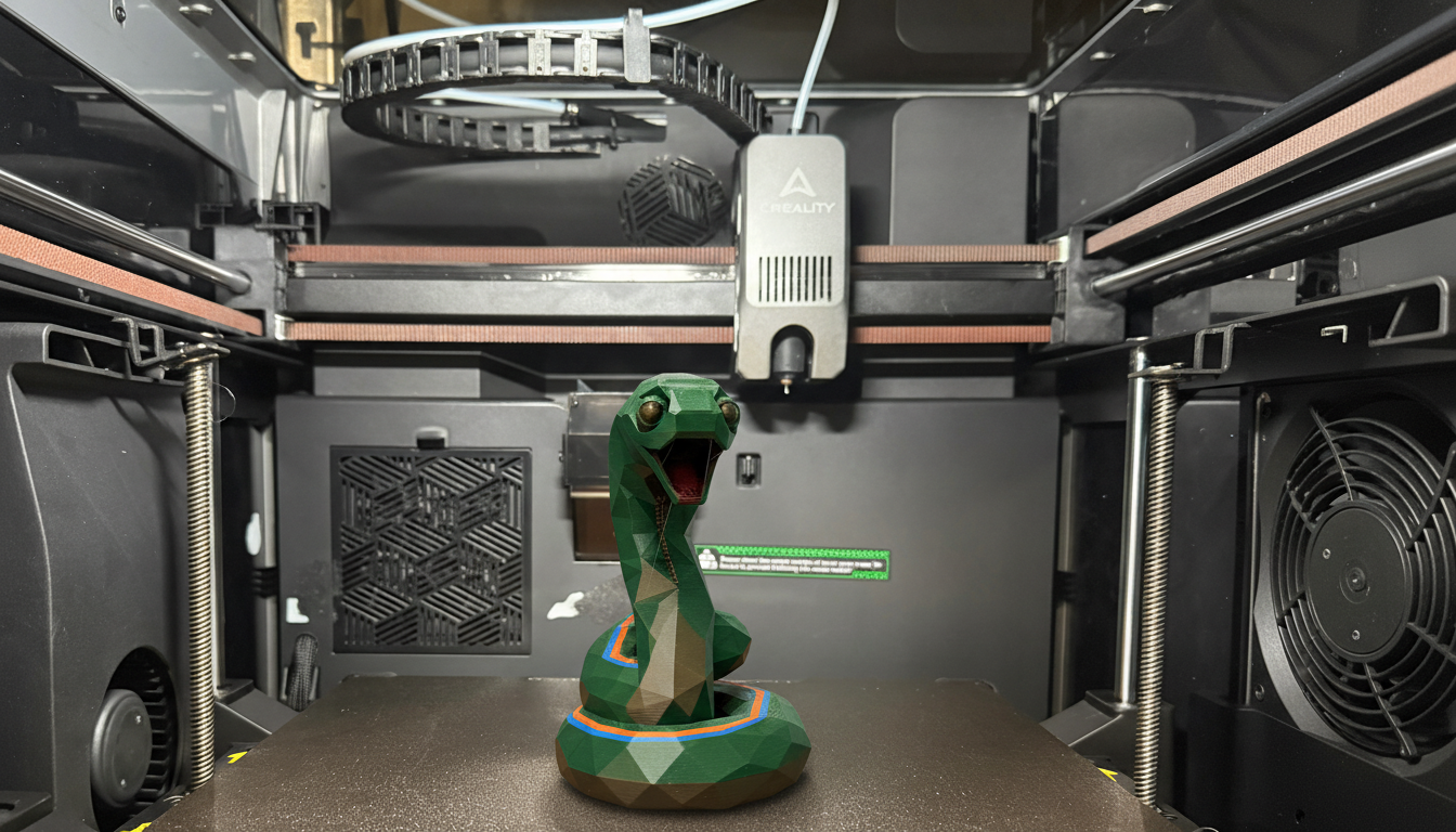 Low Poly Snake