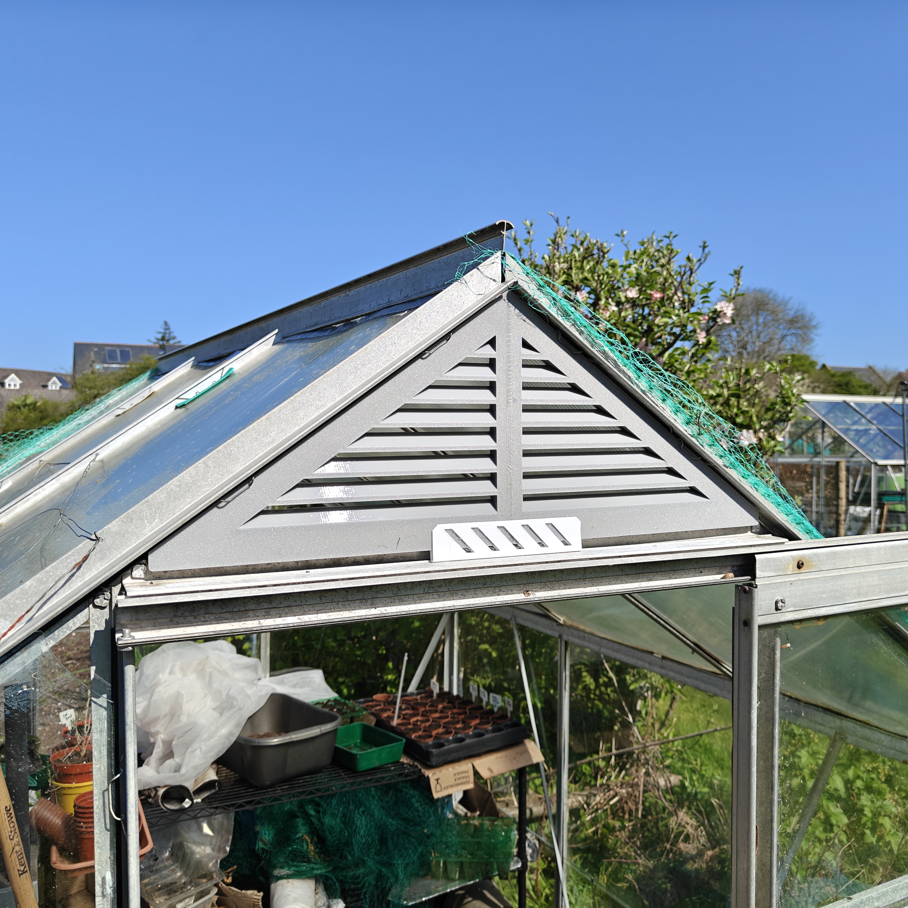 Greenhouse Triangular Vent Panel