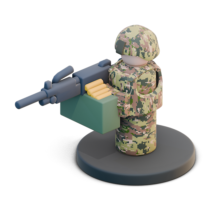 Down Range - Canadian SAW Gunner