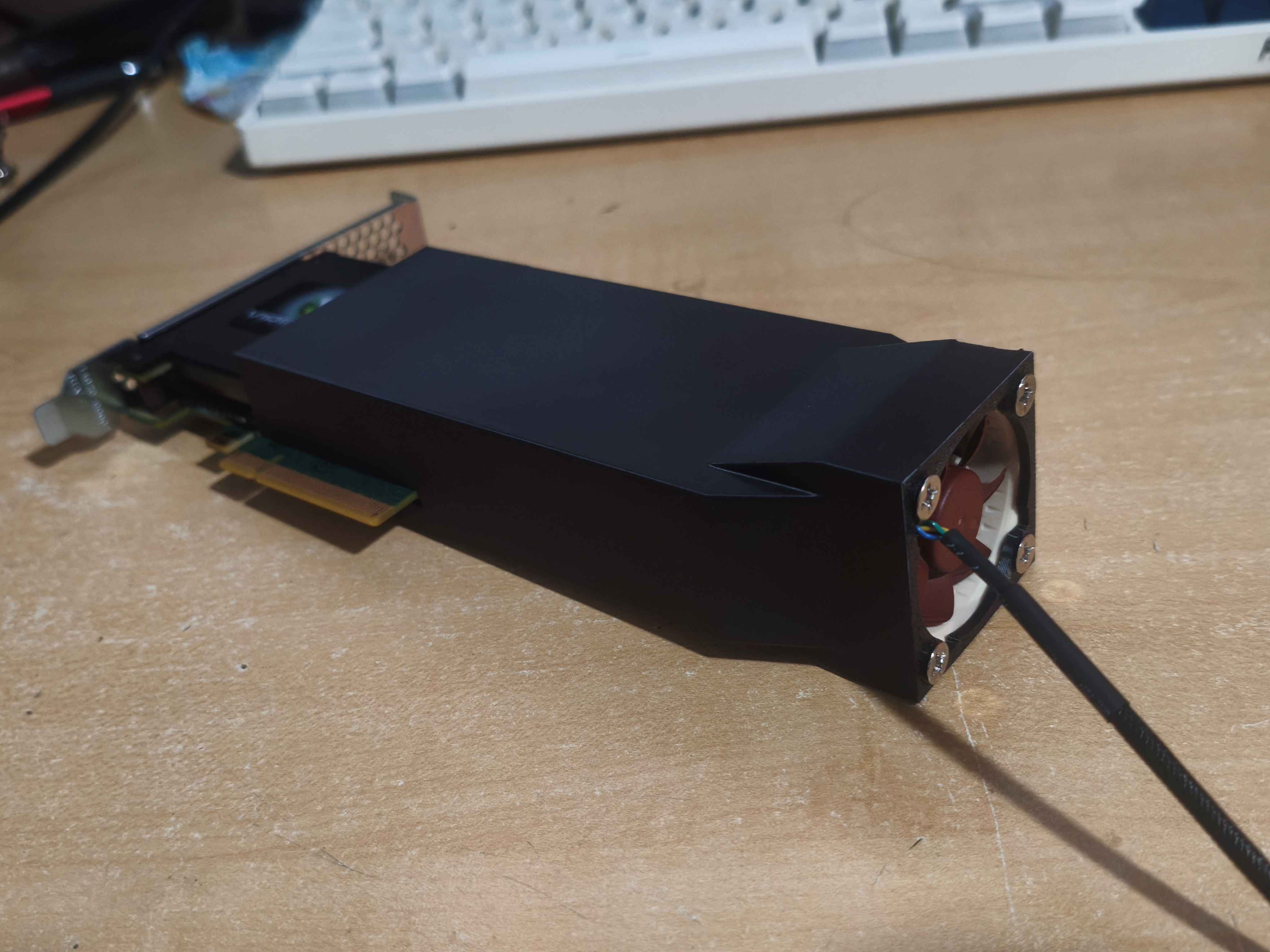 HGST Virident FlashMax II PCIe SSD Fan Shroud 3D model